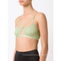 Sutiã bralette bandeau de alta qualidade e super confortável elegante sem fio sexy mesh